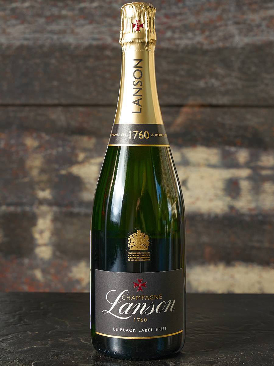 Шампанское Lanson Le Black Label Brut / Лансон Ле Блэк Лейбл Брют