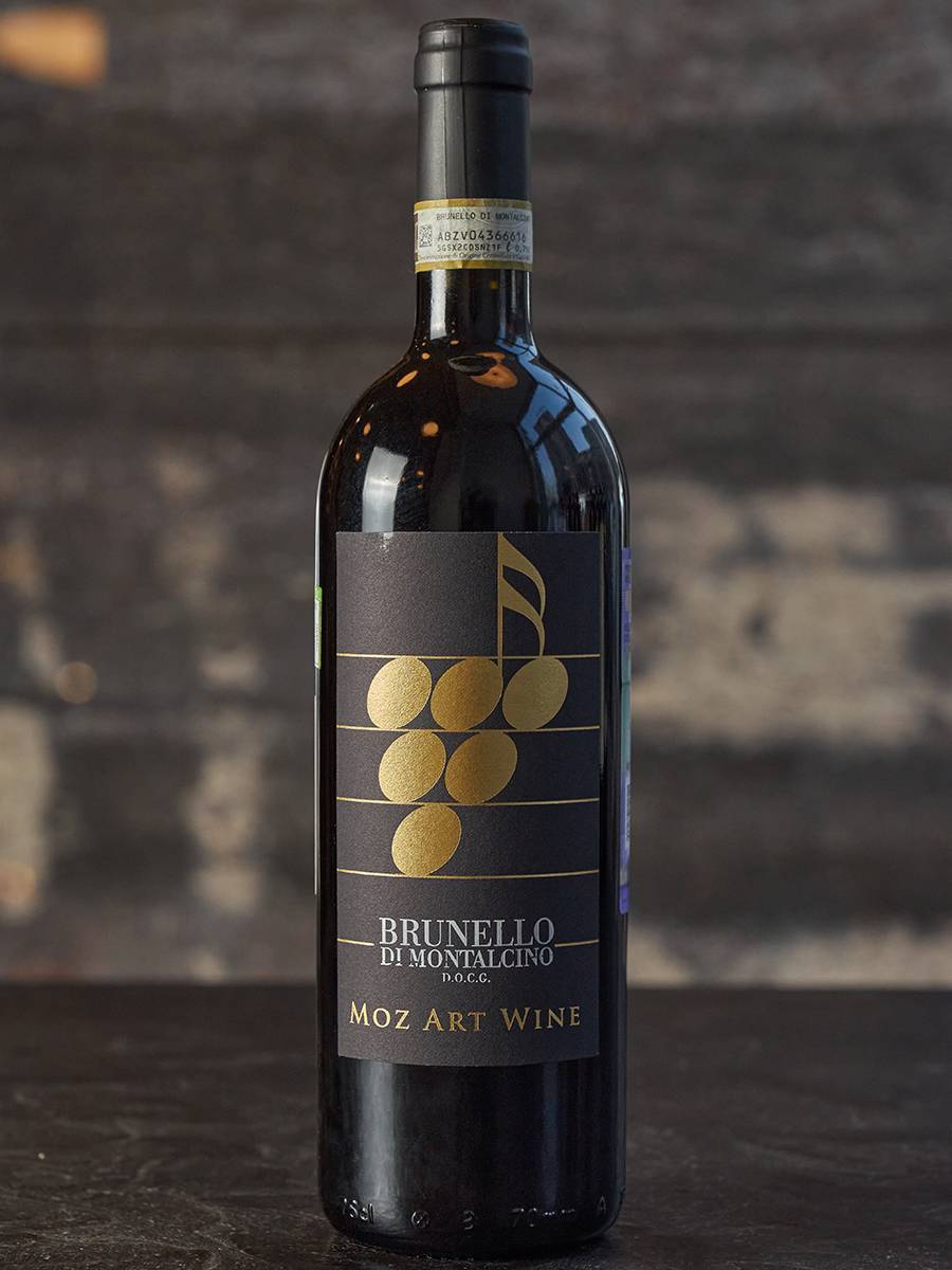 Вино Moz Art Brunello di Montalcino 2017 / Моц Арт Вайн Брунелло ди Монтальчино