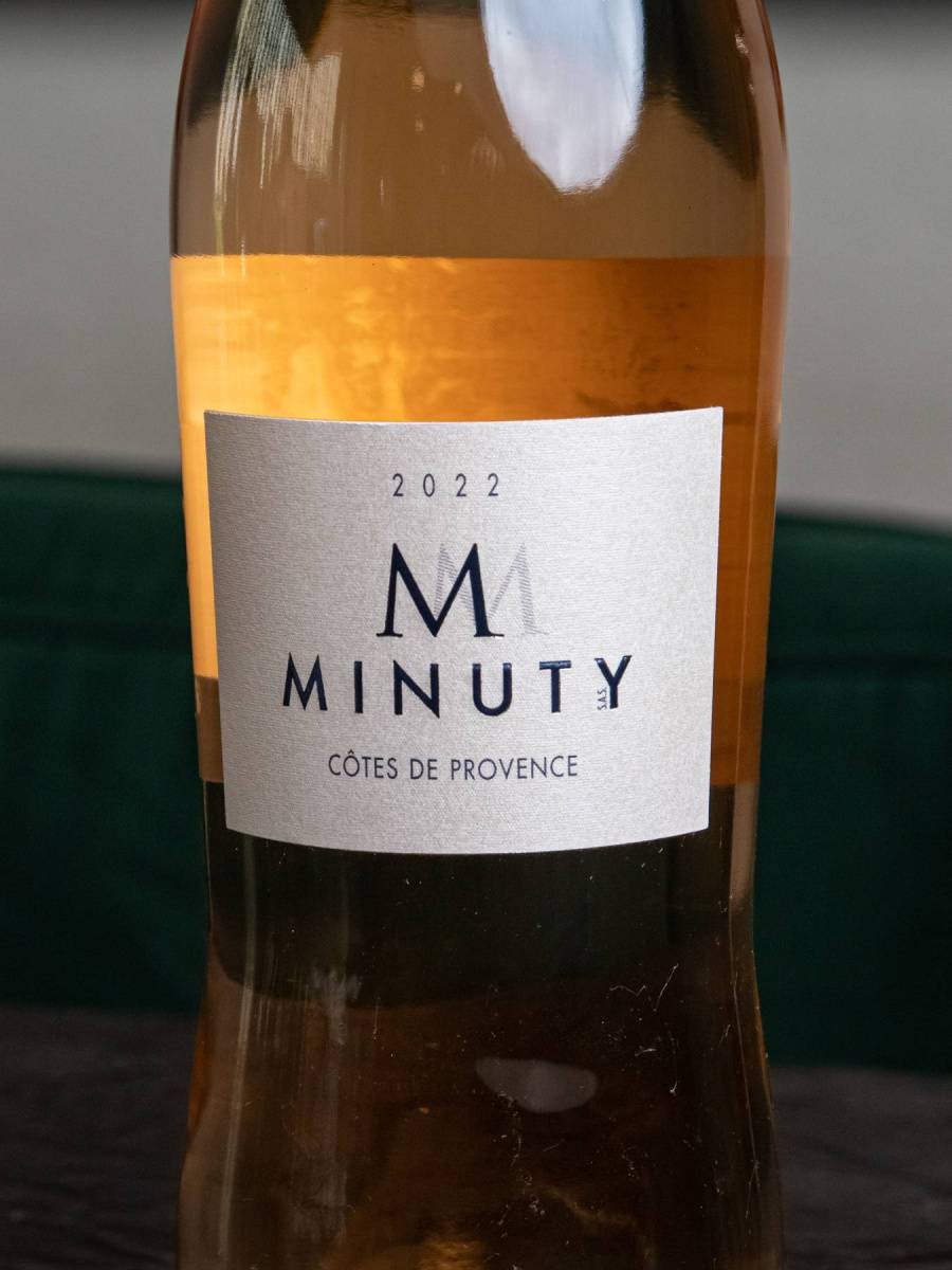 Этикетка Chateau Minuty M de Minuty