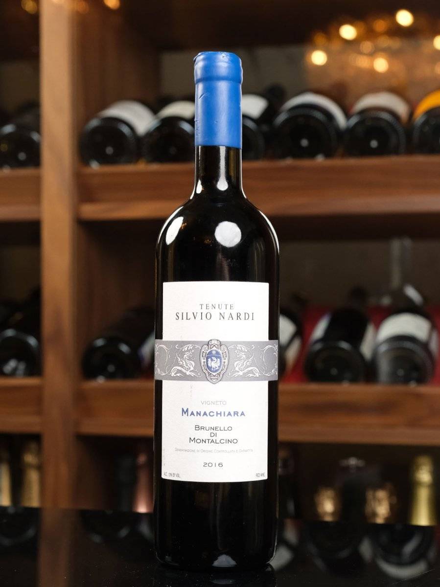 Вино Brunello di Montalcino Vigneto Manachiara Tenute Silvio Nardi 2016 / Брунелло ди Монтальчино Винето Манакьяра Тенуте Сильвио Нарди