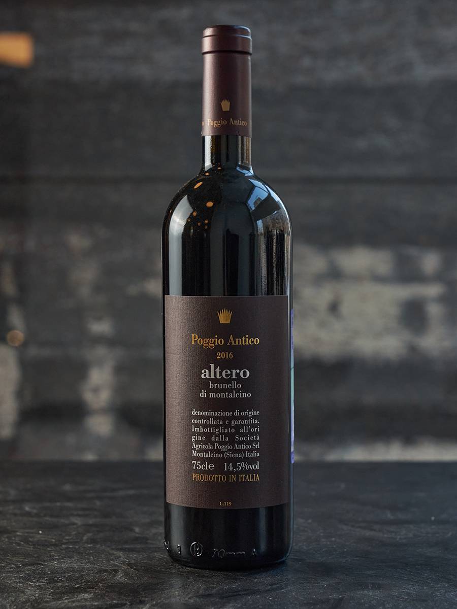 Вино Poggio Antico Altero Brunello di Montalcino Reserva 2016 / Поджо Антико Альтеро Брунелло ди Монтальчино Резерва 