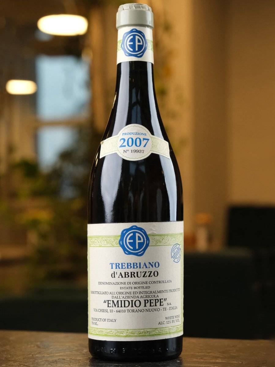 Вино Emidio Pepe Trebbiano d'Abruzzo 2007 / Эмидио Пепе Треббьяно д'Абруццо