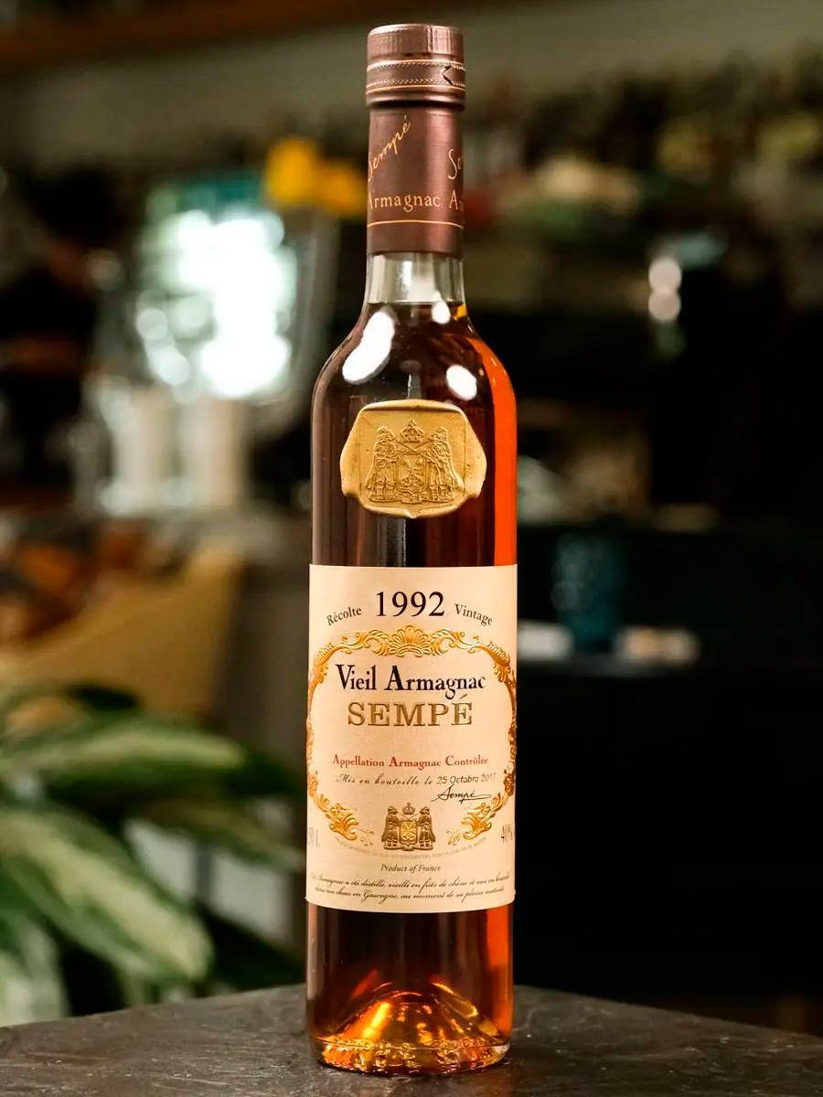 Арманьяк Armagnac Sempe Vieil 1992 / Семпэ Вьей 1992