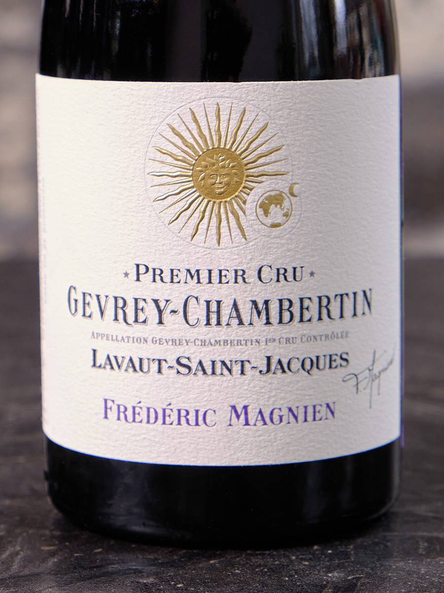 Этикетка Frederic Magnien Gevrey-Chambertin 1-er Cru Lavaut-Saint-Jacques 2019