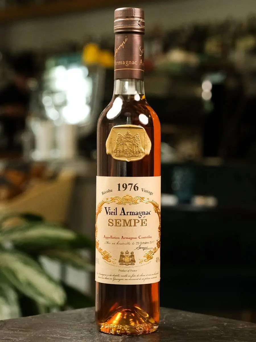 Арманьяк Armagnac Sempe Vieil 1976 / Семпэ Вьей 1976