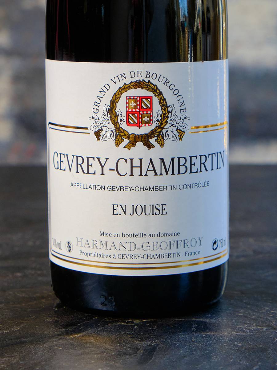 Вино Domaine Harmand-Geoffroy Gevrey-Chambertin En Jouise 2018 / Домэн Арман-Жеффруа Жеврэ-Шамбертэн Эн Жуис 