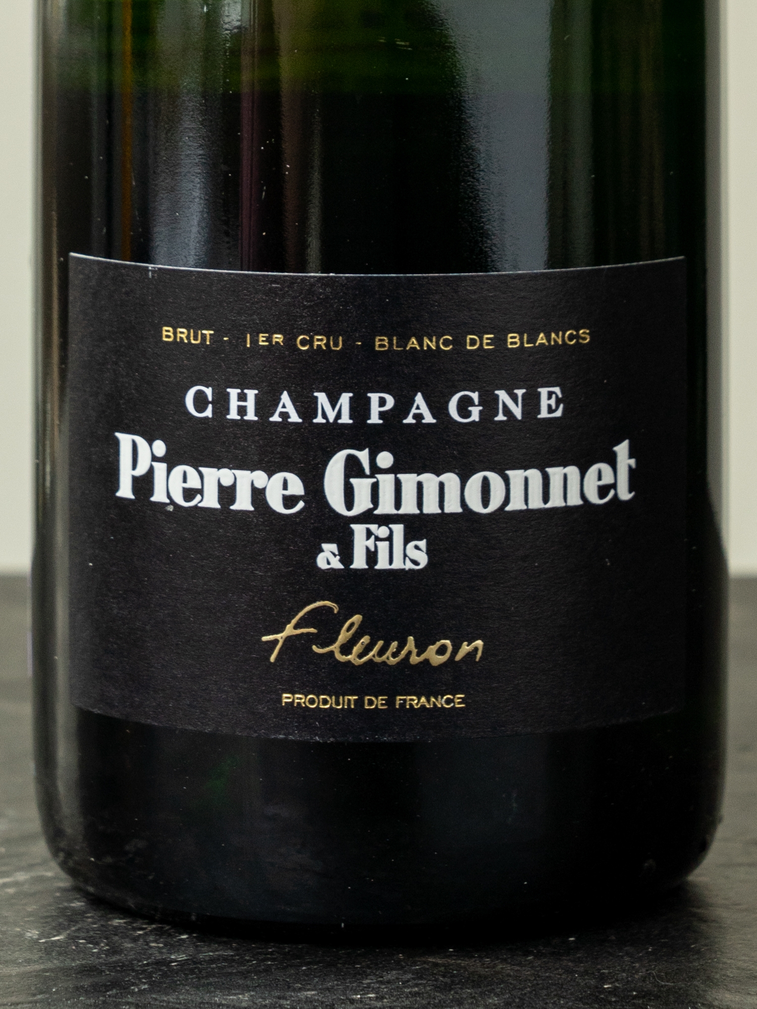 Этикетка Pierre Gimonnet & Fils Fleuron Blanc de Blancs Brut 1er Cru Champagne