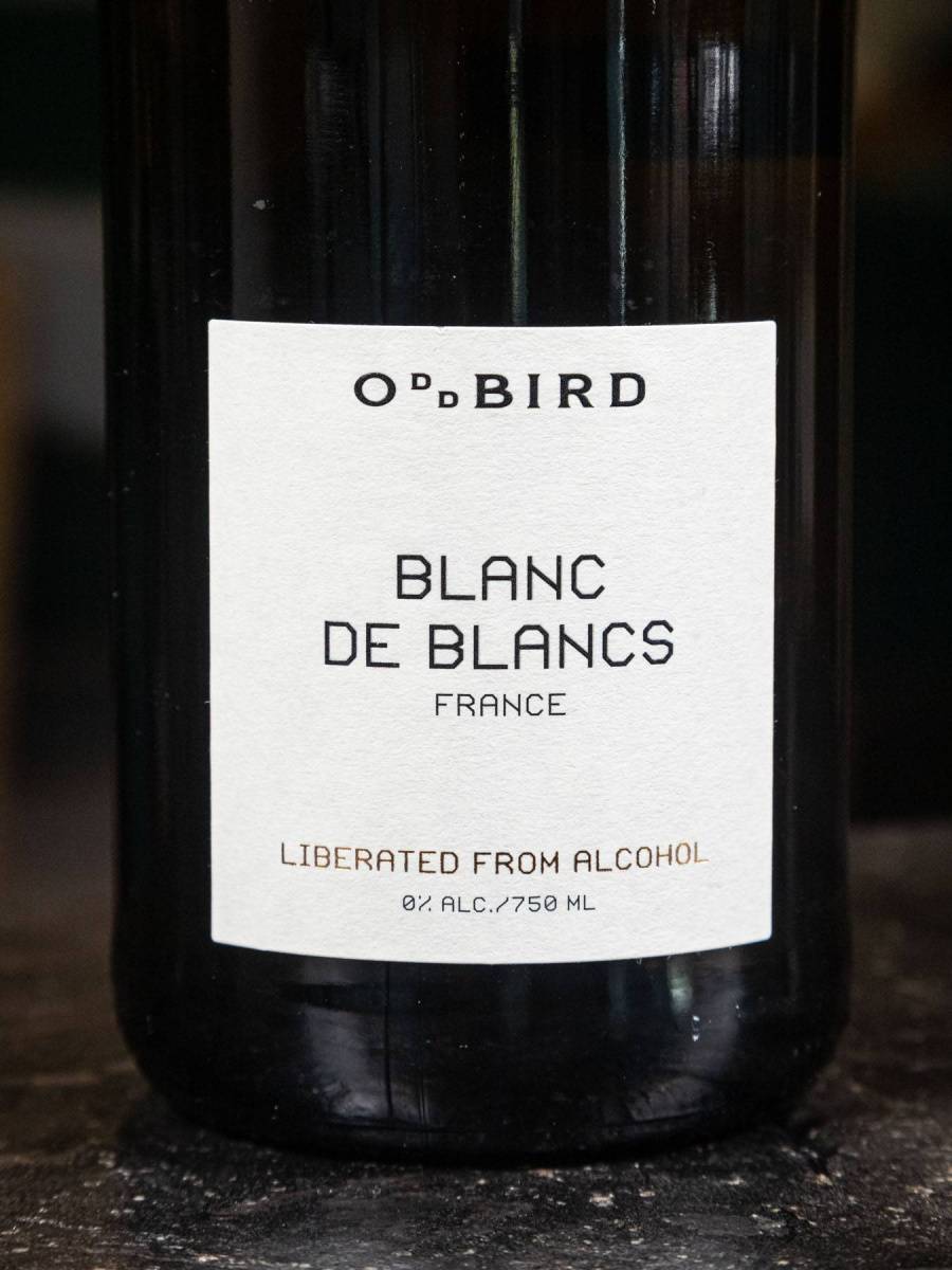 Игристое вино Oddbird Blanc de Blancs No Alcohol / Оддбёрд Блан де Блан Безалкогольное