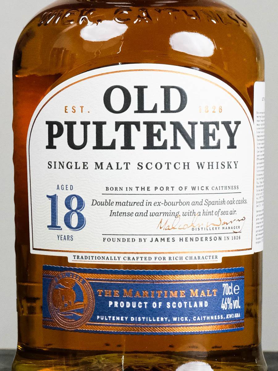Виски Old Pulteney 18 Years / Олд Палтни 18 лет