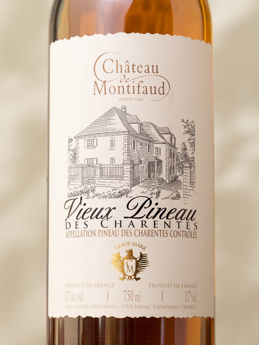 Вино Vieux Pineau des Charentes Blanc / Вье Пино де Шарант. Шато де Монтифо Блан