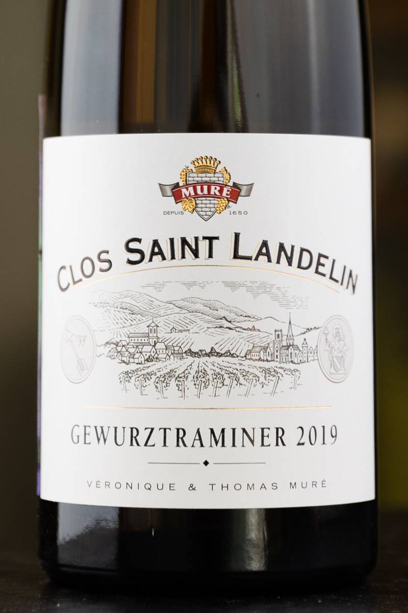 Вино Gewurztraminer Clos Saint Landelin Mure 2019 / Гевюрцтраминер Кло Сэн Ландлен Мюре 