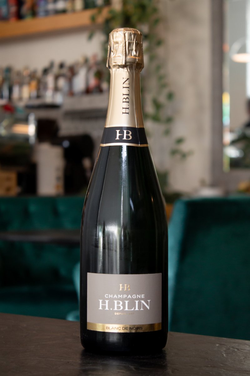 Шампанское Champagne H. Blin Blanc de Noirs Brut / Шампань А. Блин Блан де Нуар Брют