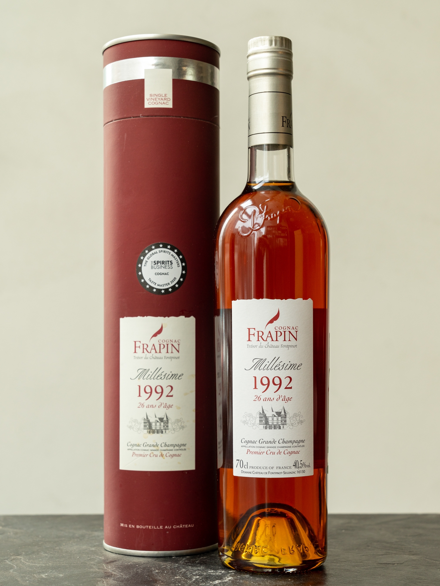 Подарочная упаковка Frapin Millesime Cognac Grand Champagne 1992