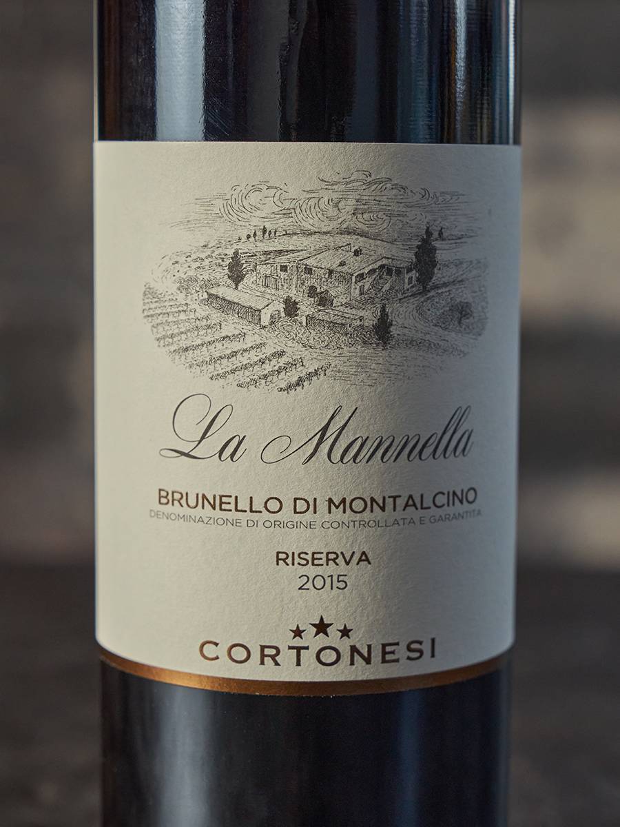 Вино Cortonesi La Mannella Brunello di Montalcino Riserva 2015 / Кортонези Брунелло ди Монтальчино Ла Маннелла Ризерва 2015