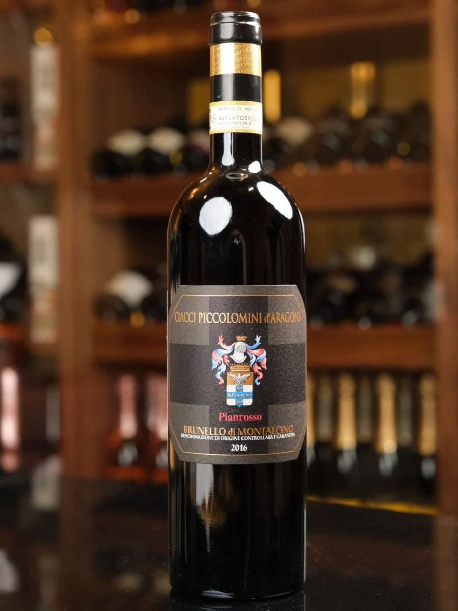 Вино Brunello di Montalcino DOCG Pianrosso 2016 / Брунелло ди Монтальчино Пьянроссо 2016