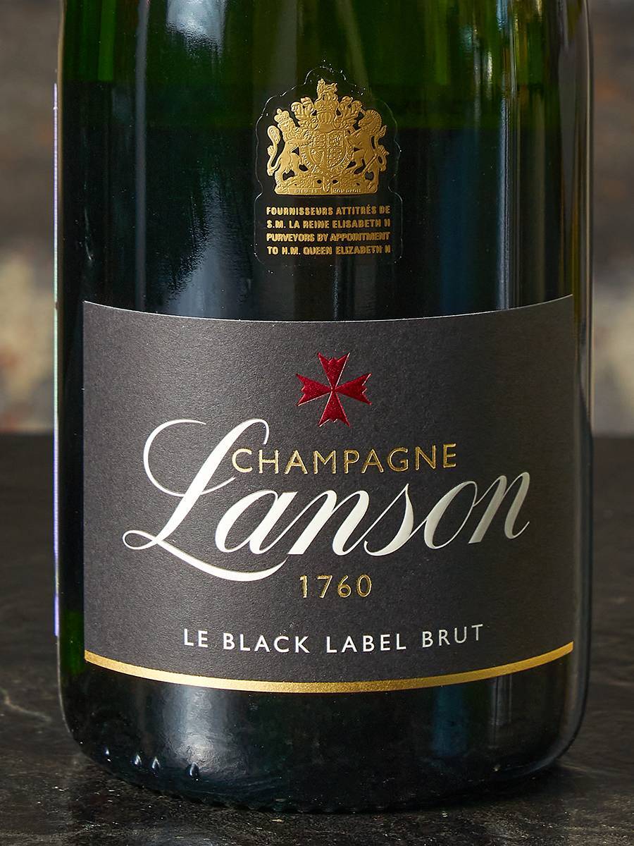 Шампанское Lanson Le Black Label Brut / Лансон Ле Блэк Лейбл Брют