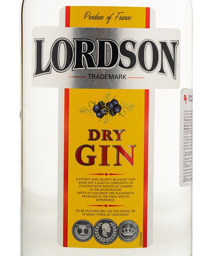 Джин Gin Lordson / Лордсон
