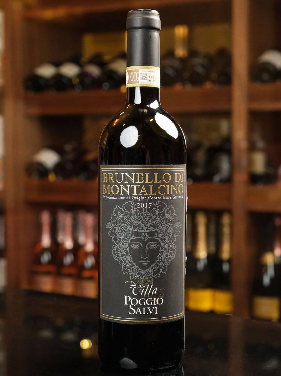 Вино Villa Poggio Salvi Brunello di Montalcino 2017 / Вилла Поджо Салви Брунелло ди Монтальчино 2017