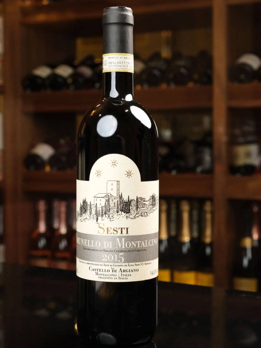 Вино Castello di Argiano Sesti Brunello di Montalcino 2015 / Брунелло ди Монтальчино Сести Кастелло ди Арджиано 