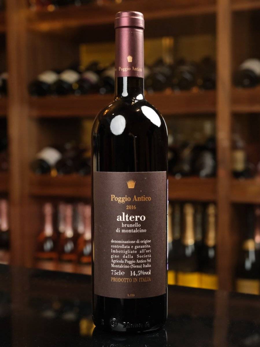 Вино Poggio Antico Altero Brunello di Montalcino Reserva 2016 / Поджо Антико Альтеро Брунелло ди Монтальчино Резерва 