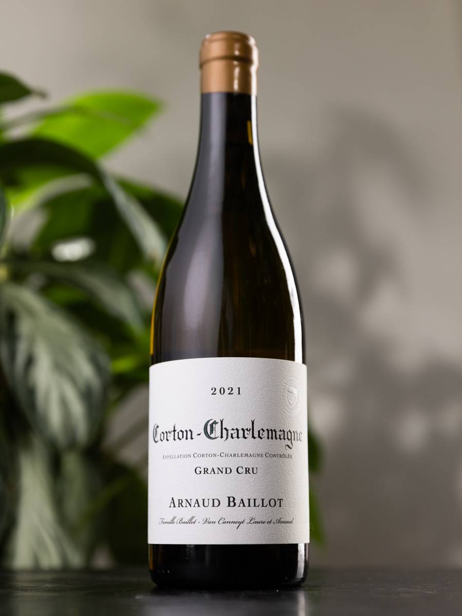 Вино Corton-Charlemagne Grand Cru Arnaud Baillot 2021 / Кортон-Шарлемань Гран Крю Арно Байо