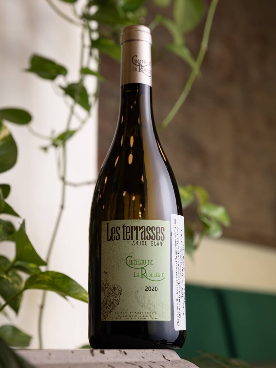 Вино Anjou Blanc Les Terrasses Chenin Chateau de la Roulerie / Анжу Блан Шенен Ле Террас Шато де Рулери