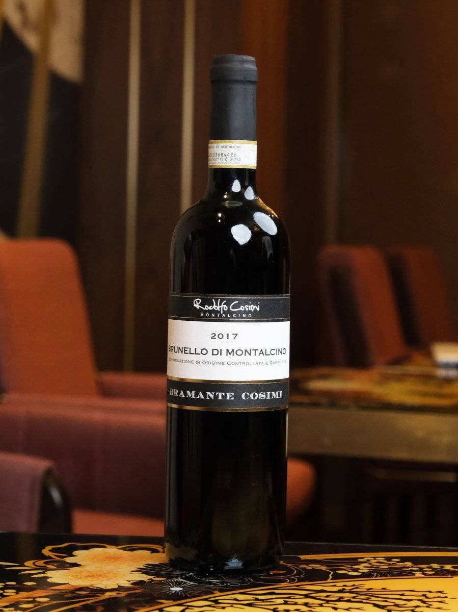 Вино Brunello di Montalcino Bramante Cosimi 2017 / Брунелло ди Монтальчино Браманте Козими