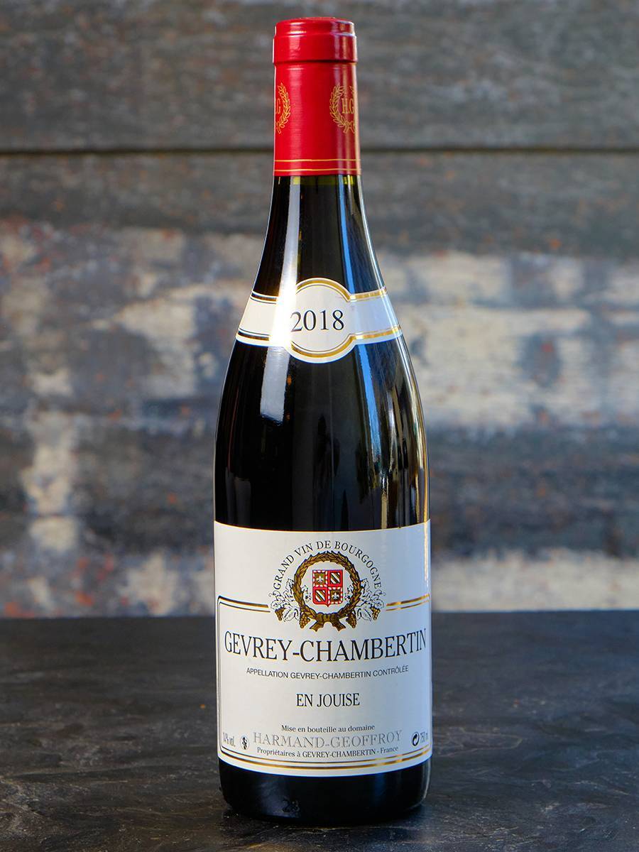 Вино Domaine Harmand-Geoffroy Gevrey-Chambertin En Jouise 2018 / Домэн Арман-Жеффруа Жеврэ-Шамбертэн Эн Жуис 