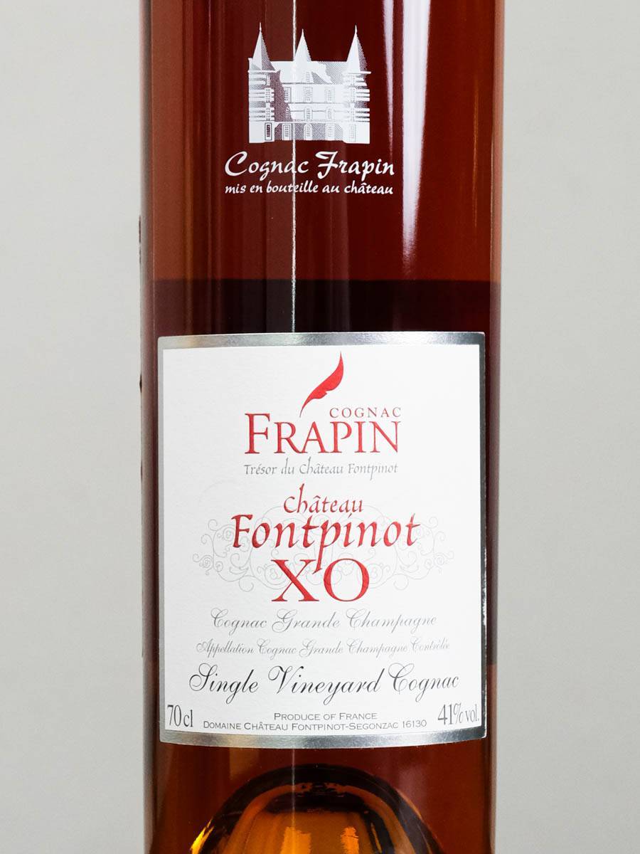 Этикетка Grande Champagne Frapin Chateau de Fontpinot XO