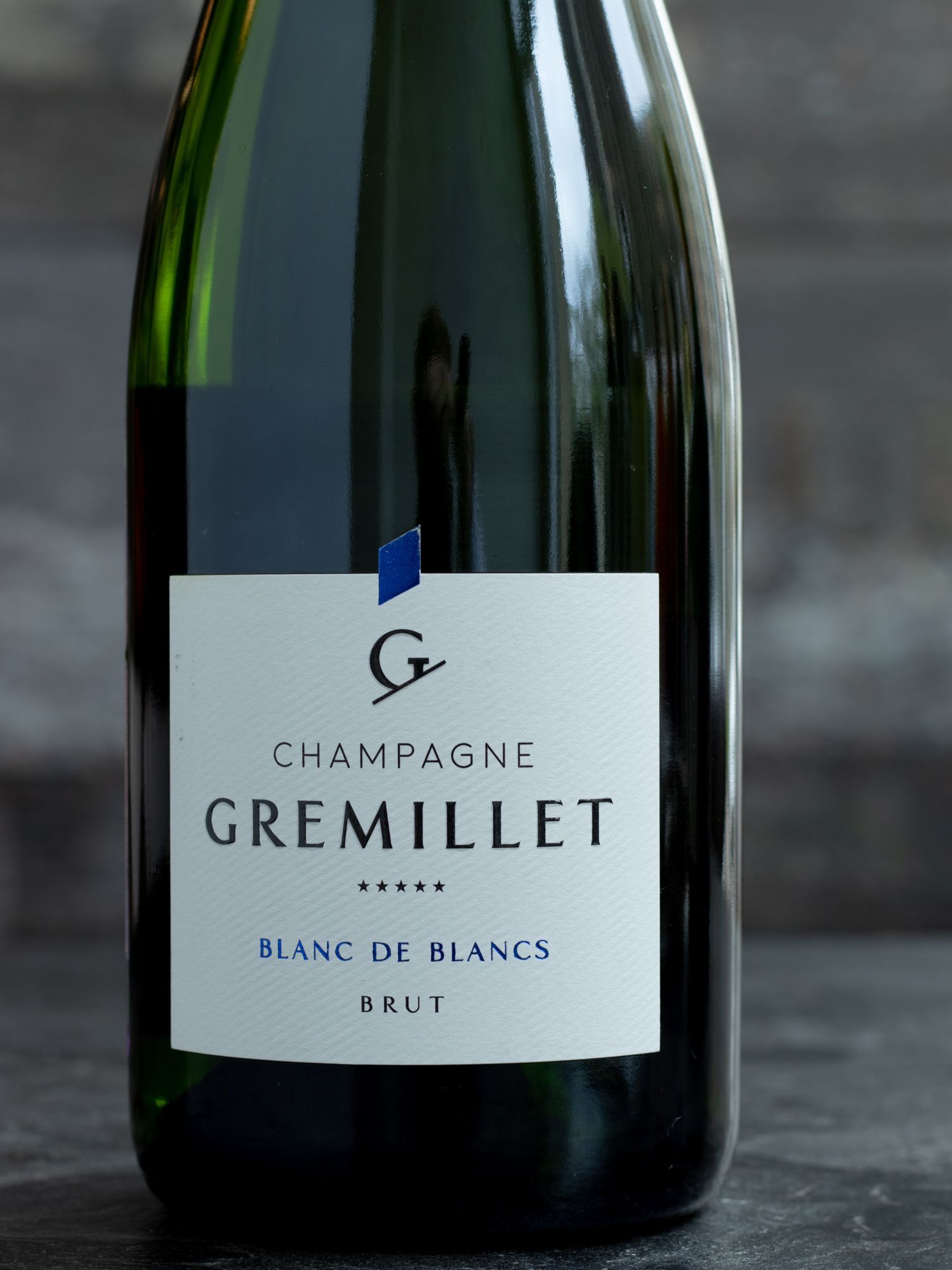 Этикетка Champagne Gremillet Blanc de Blancs Brut