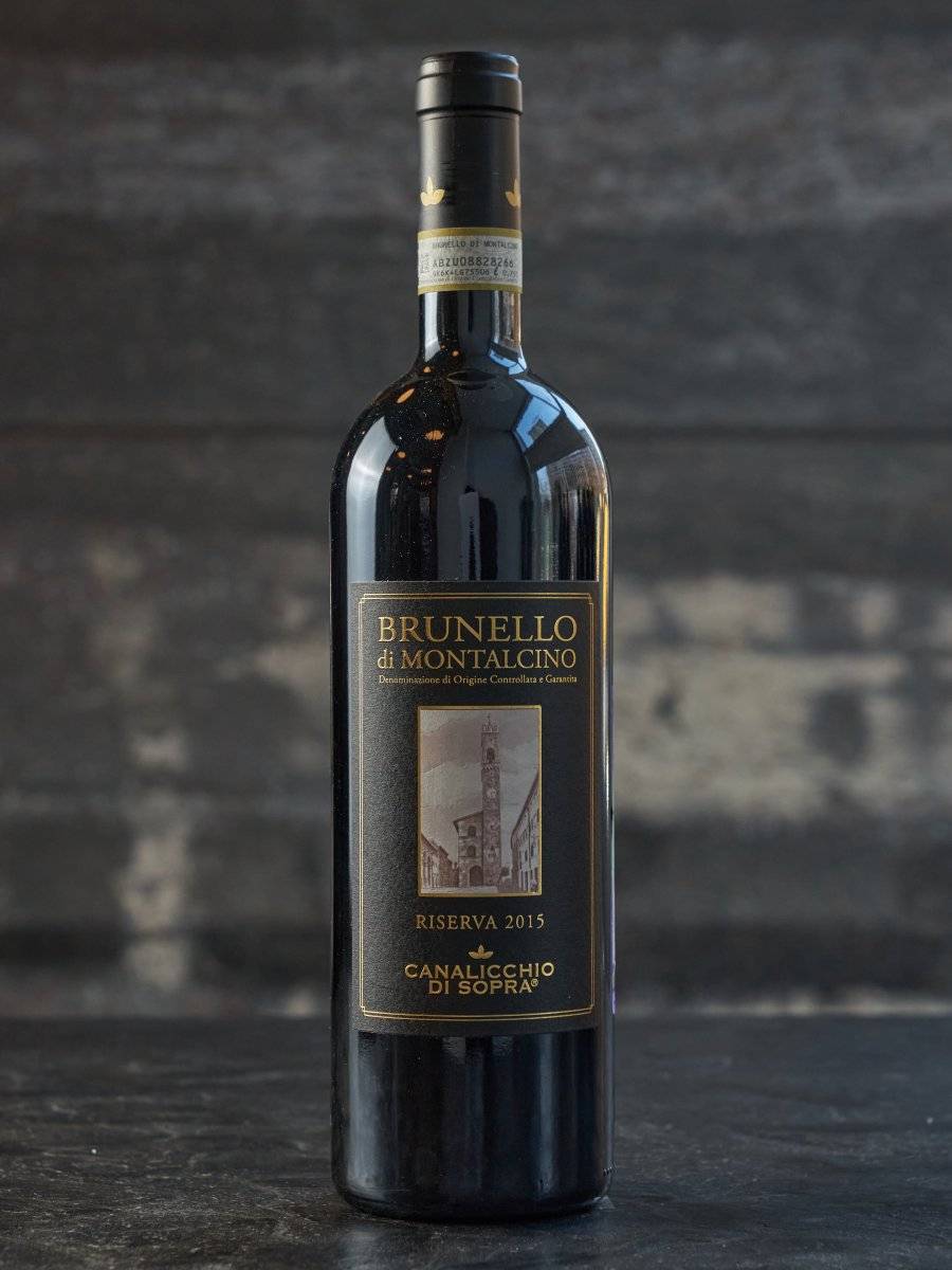 Вино Canalicchio di Sopra Brunello di Montalcino Riserva 2015 / Каналиккьо ди Сопра Брунелло ди Монтальчино Ризерва 2015