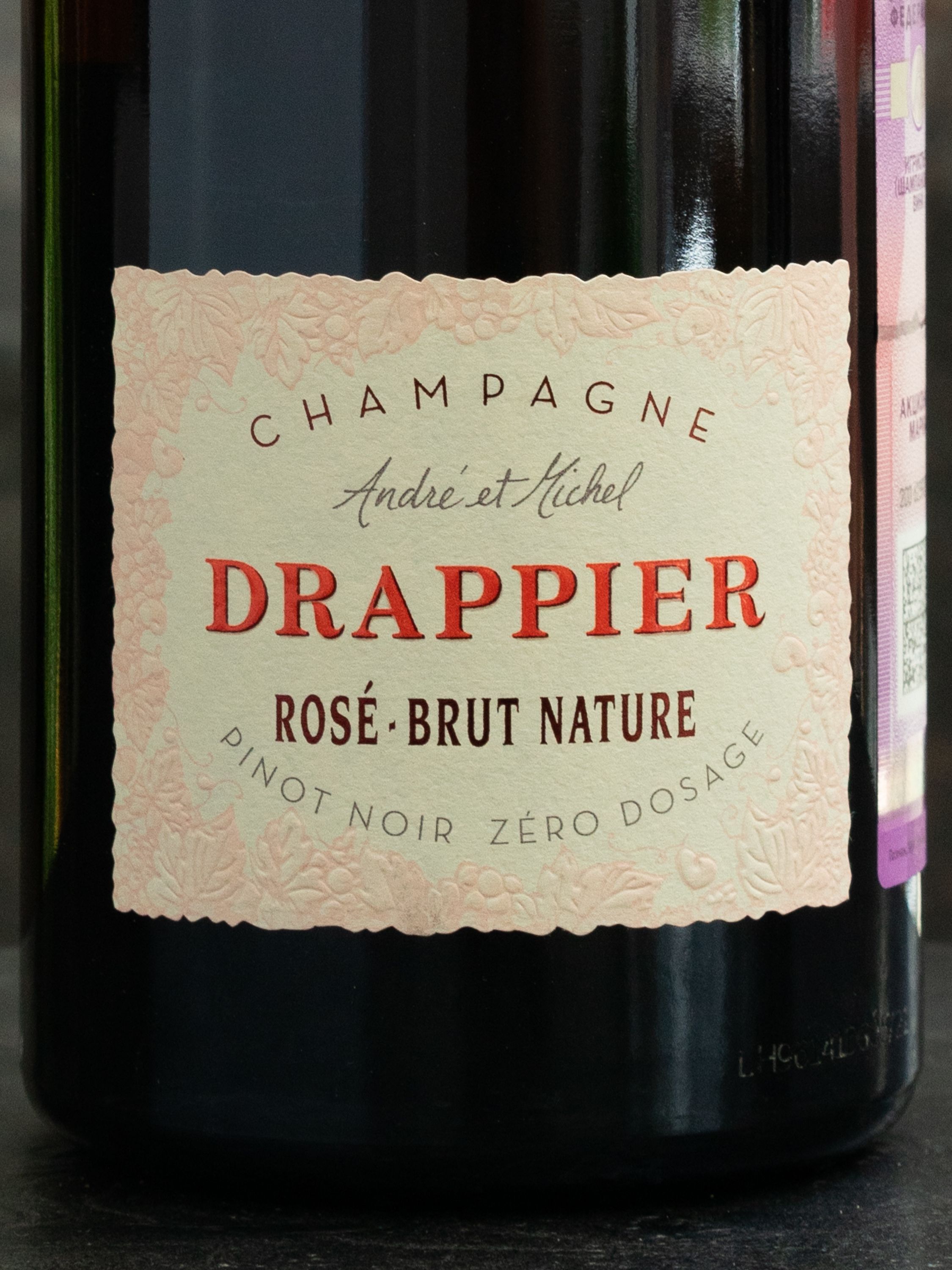 Шампанское Champagne Drappier Brut Nature Rose Zero Dosage / Шампань Драппье Брют Натюр Розе Зеро Дозаж