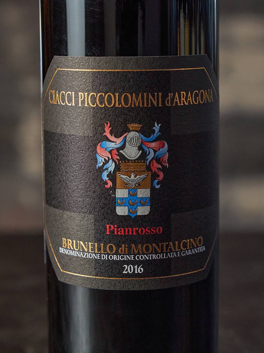 Этикетка Brunello di Montalcino DOCG Pianrosso