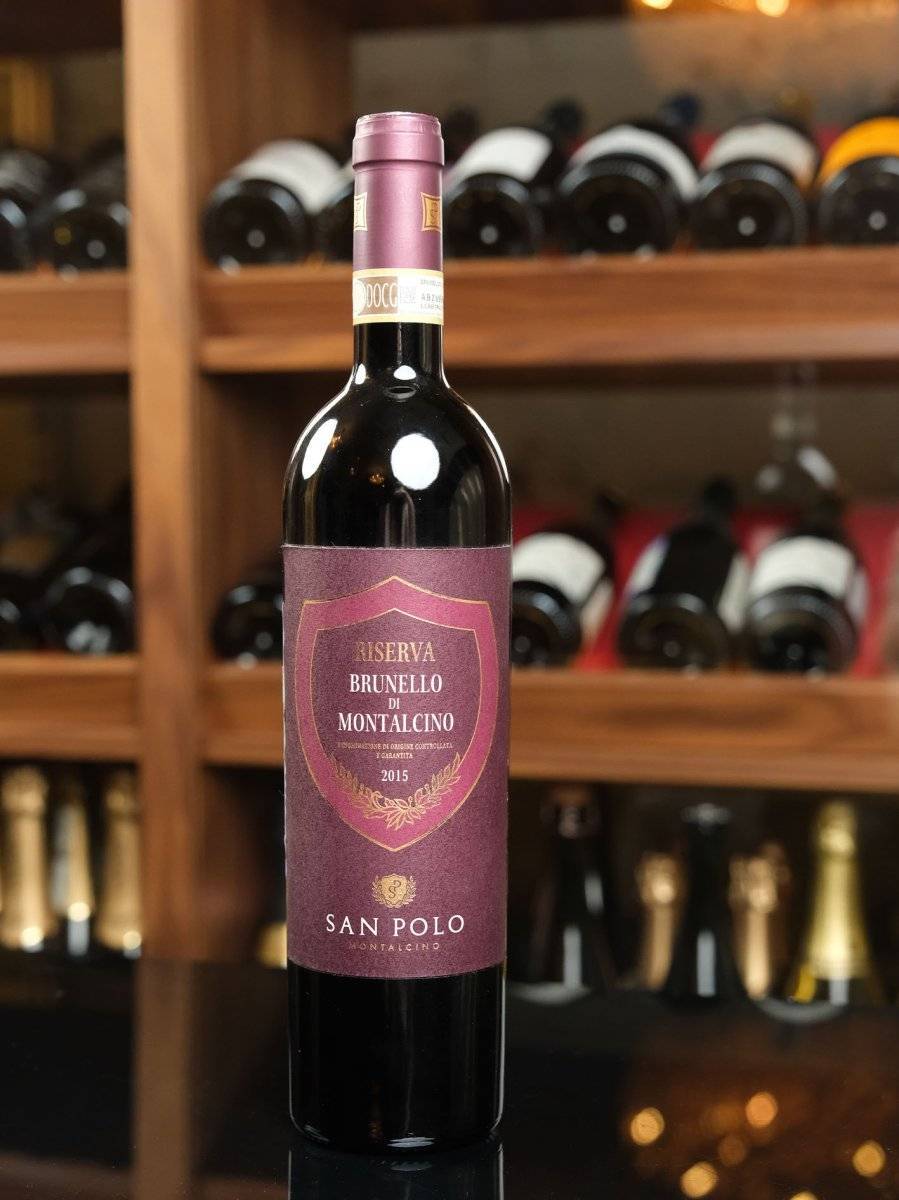 Вино San Polo Brunello di Montalcino Riserva 2015 / Сан Поло Брунелло ди Монтальчино