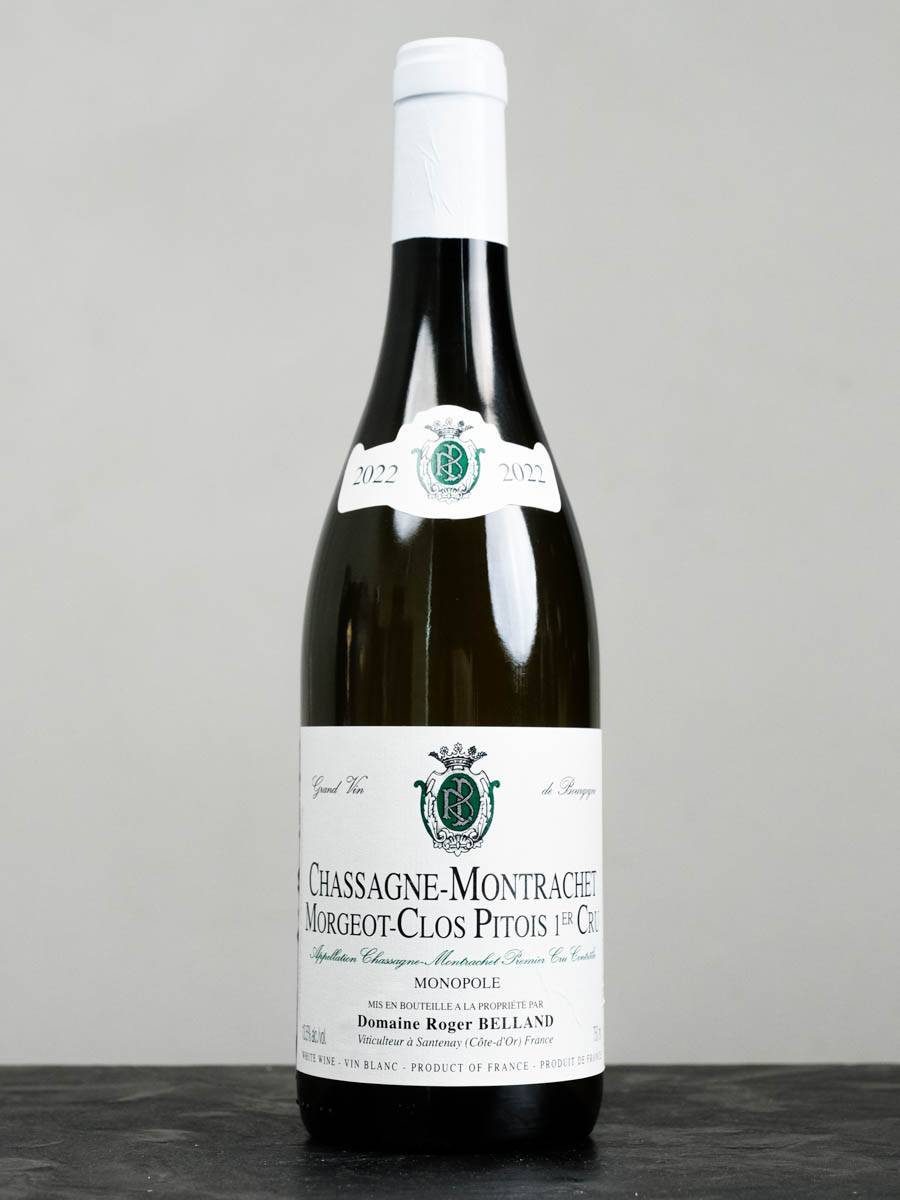 Вино Chassagne Montrachet Premier Cru Morgeot-Clos Pitois Minopole Roger Belland / Шассань-Монраше Премье Крю Моржо-Кло Питуа Монополь Домен Рожер Беллан