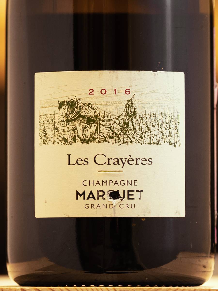 Шампанское Marguet Les Crayeres Grand Cru Extra Brut 2016 / Марге Ле Крейер Гран Крю Экстра Брют