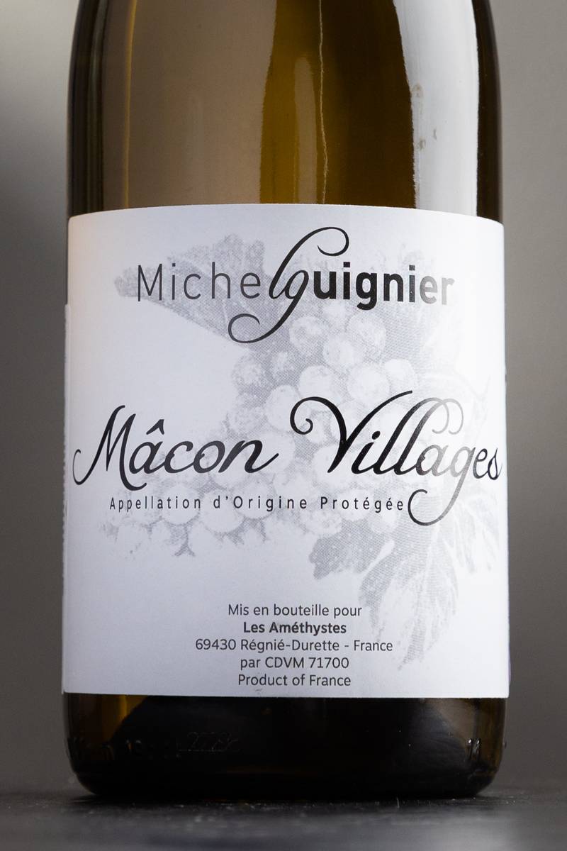 Этикетка Macon Villages Michel Guignier AOC