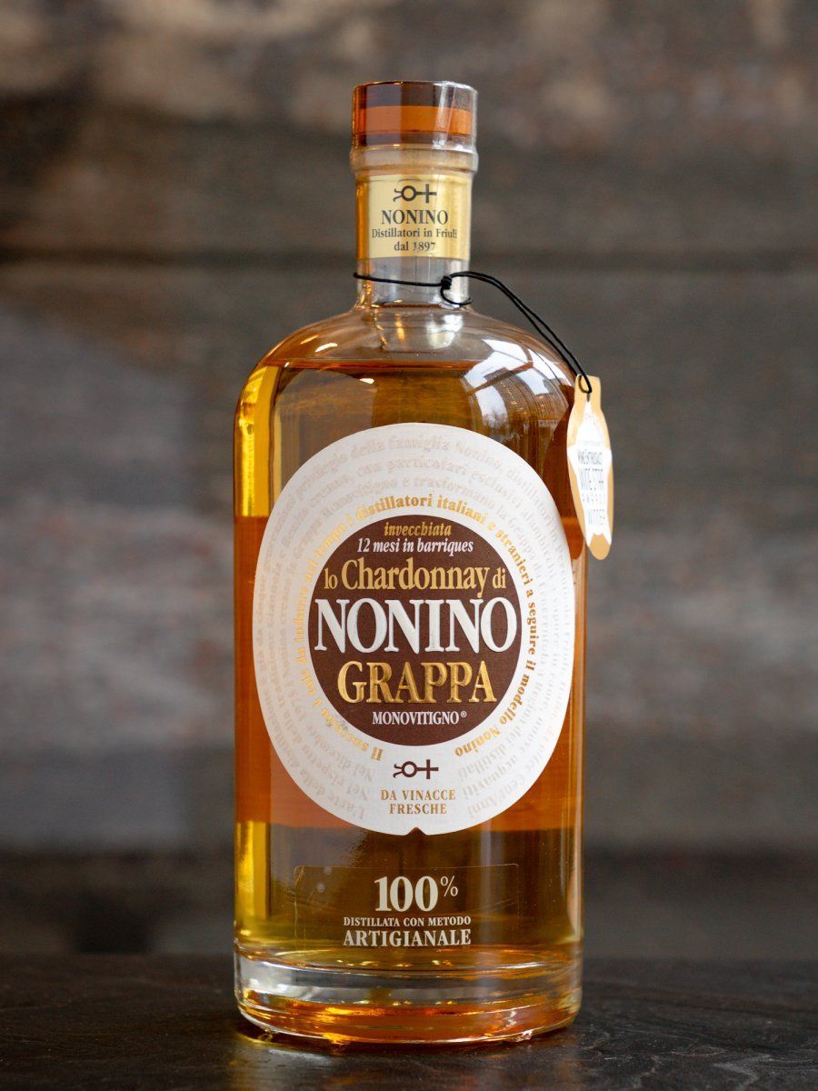 Граппа Lo Chardonnay di Nonino in Barriques Monovitigno / Ло Шардоне ди Нонино ин баррик Моновитиньо