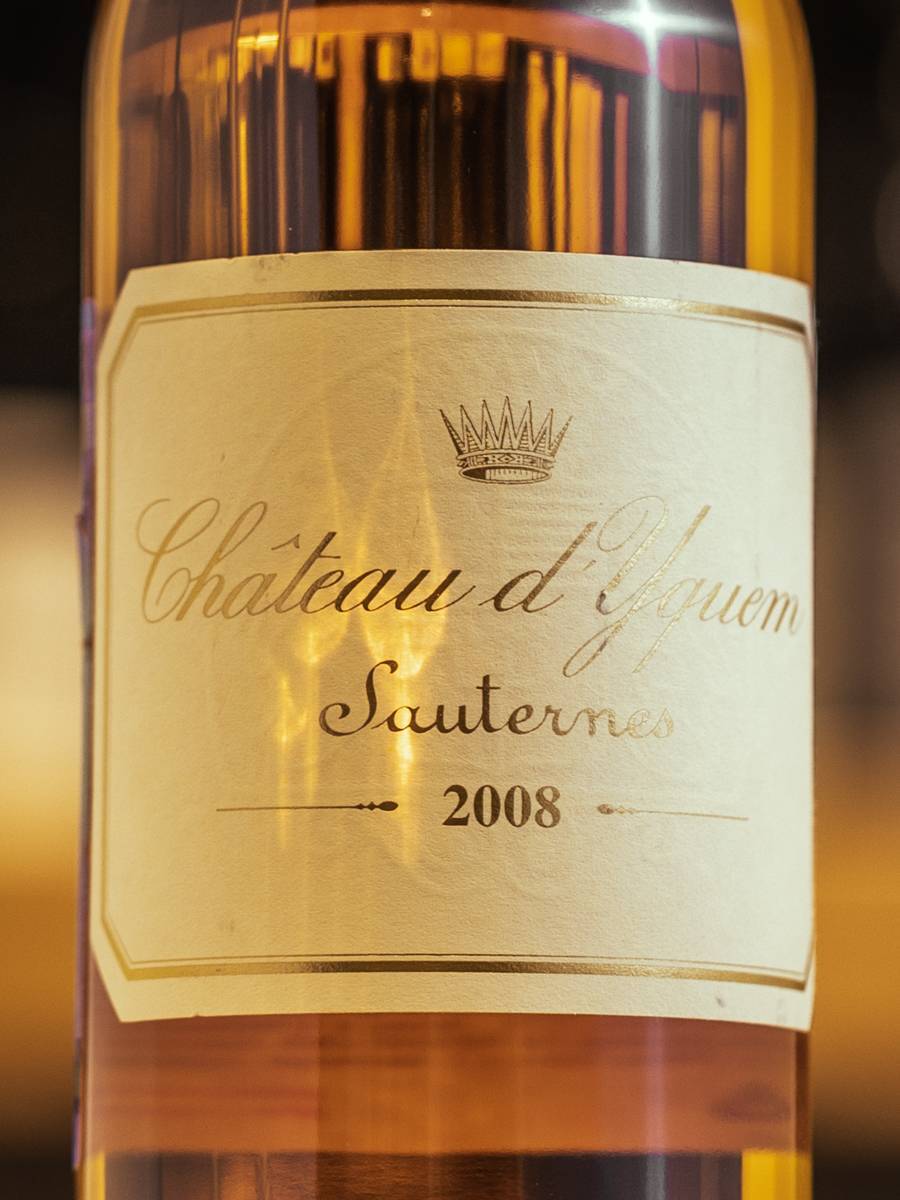 Этикетка Chateau d'Yquem Sauternes Premier Grand Cru Superieur