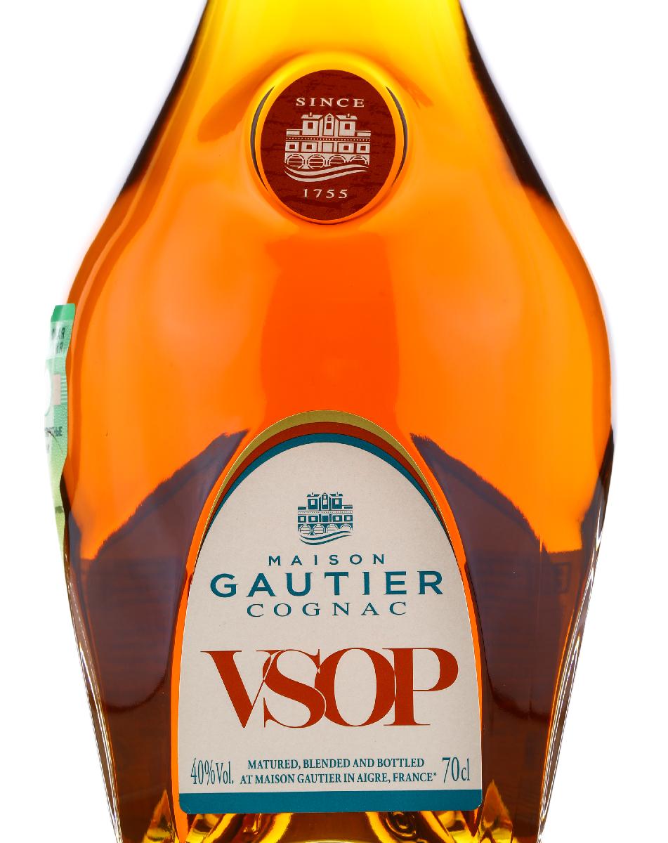 Этикетка Gautier VSOP