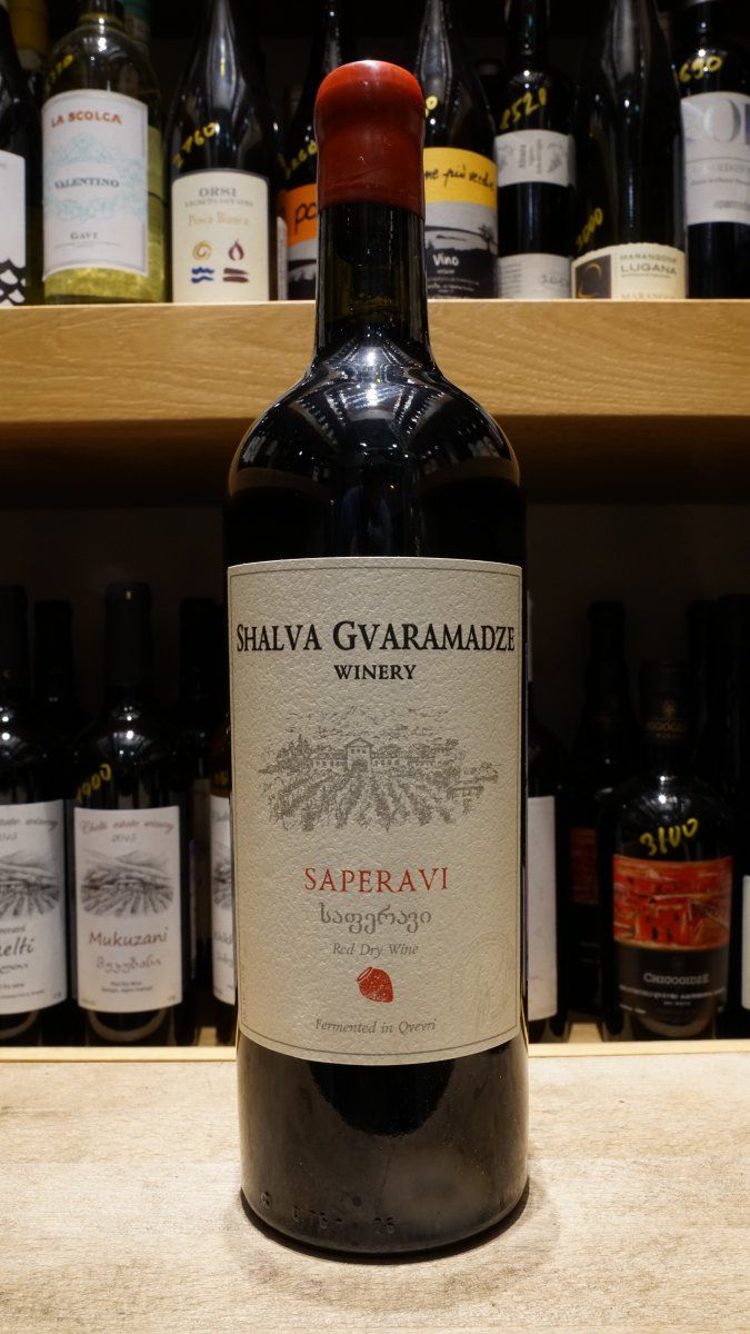 Вино Shalva Gvaramadze Saperavi / Шалва Гварамадзе Саперави