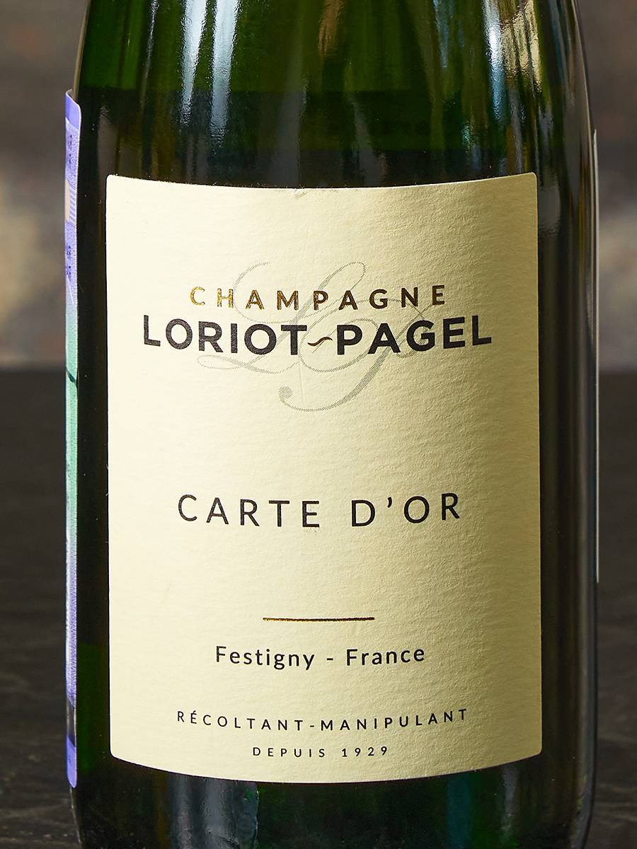 Шампанское Loriot-Pagel Carte d'Or Extra Brut / Лорио-Пажель Карт д`Ор