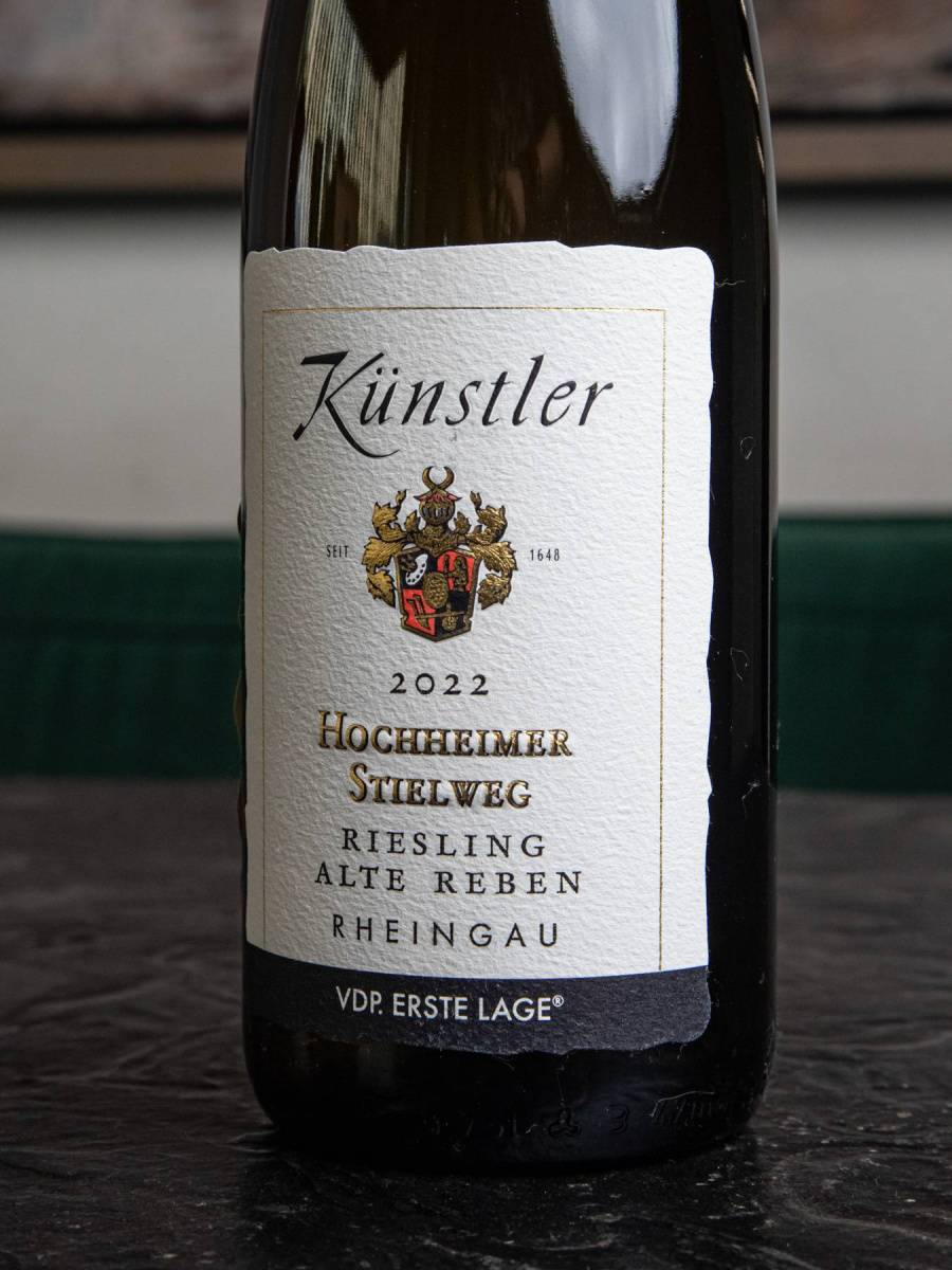 Этикетка Kunstler Stielweg Riesling Alte Reben