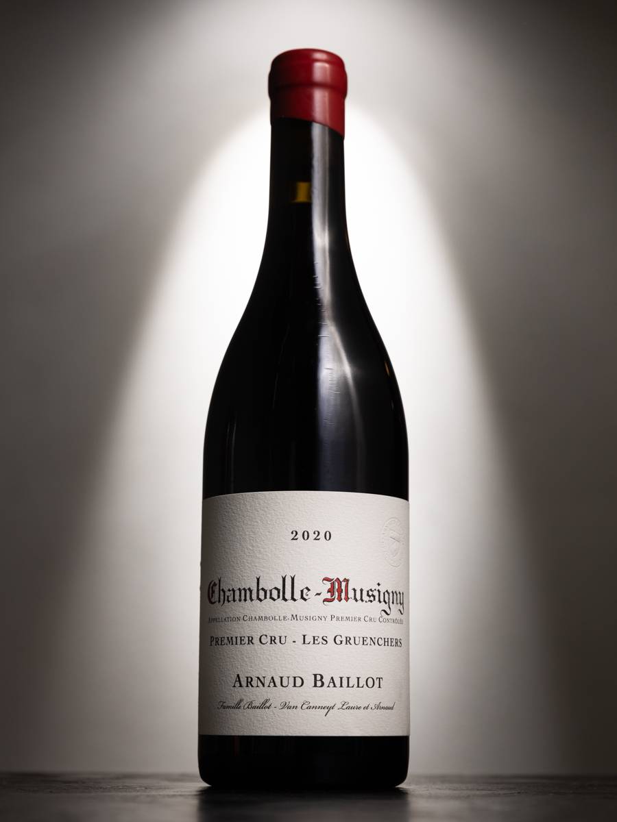 Вино Chambolle-Musigny Premier Cru Les Gruenchers Arnaud Baillot 2020 / Шамболь-Мюзиньи Премье Крю Ле Грюаншер Арно Байо