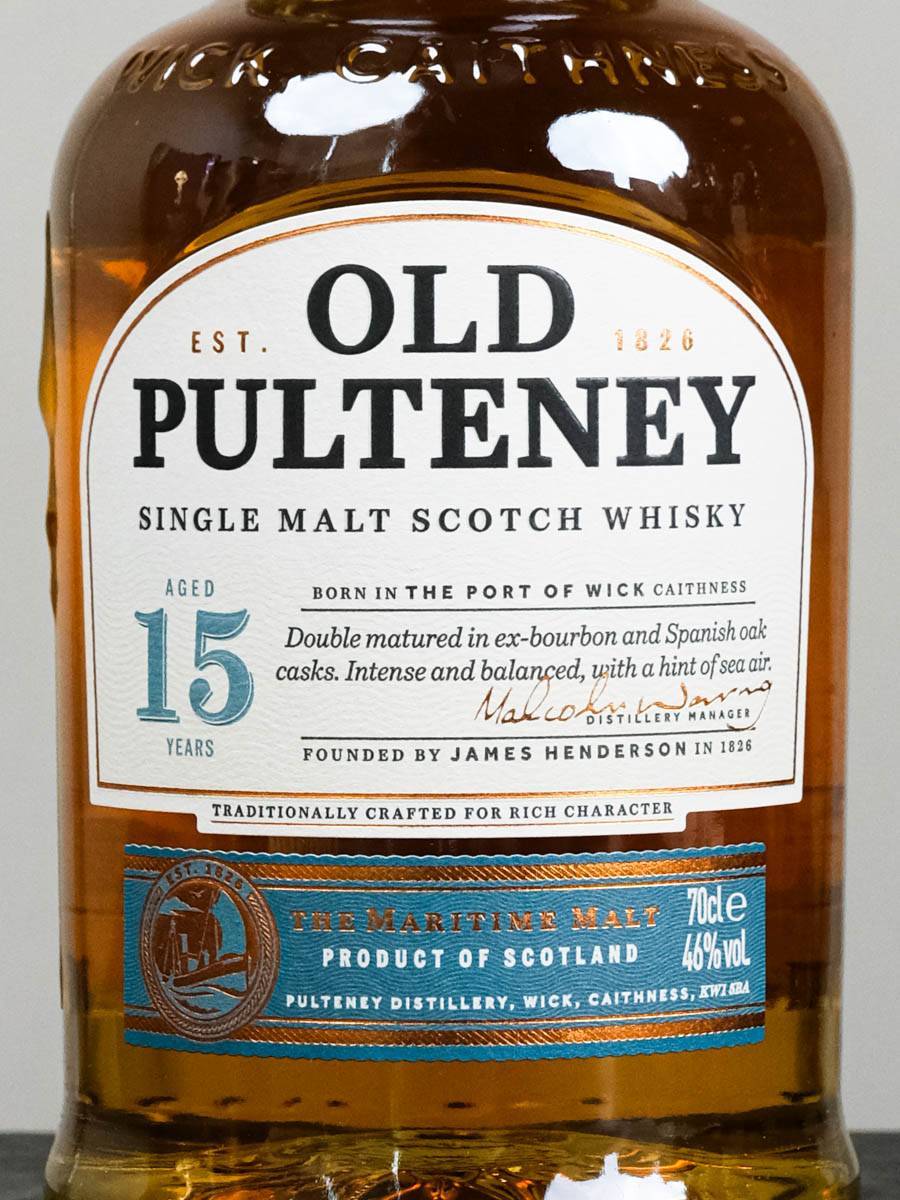 Виски Old Pulteney 15 Years / Олд Палтни 15 лет