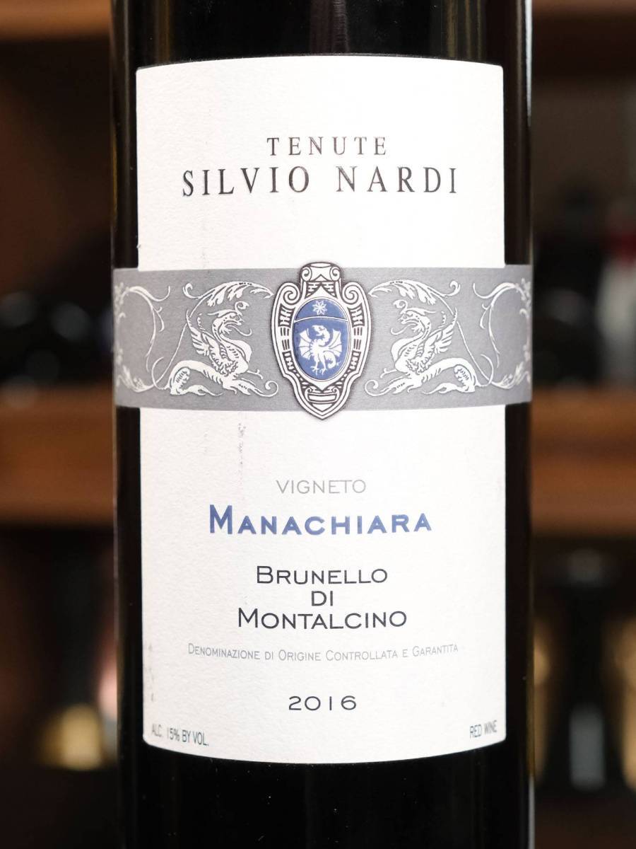 Вино Brunello di Montalcino Vigneto Manachiara Tenute Silvio Nardi 2016 / Брунелло ди Монтальчино Винето Манакьяра Тенуте Сильвио Нарди