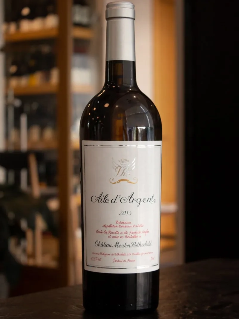 Вино Chateau Mouton Rothschild Aile d'Argent 2015 / Шато Мутон Ротшильд Эль д'Аржан 2015