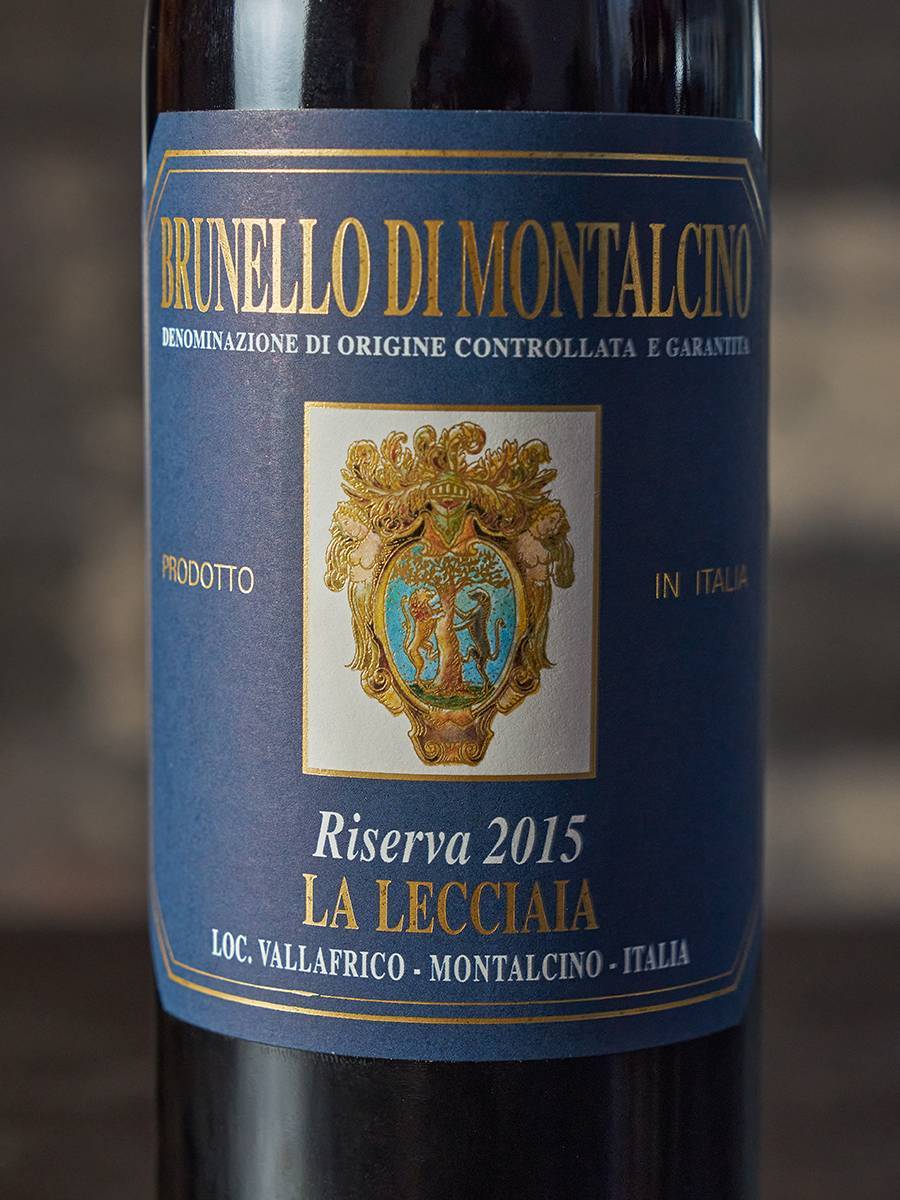 Вино Brunello Di Montalcino La Lecciaia Reserva 2015 / Ла Леччайя Брунелло ди Монтальчино Ризерва 2015