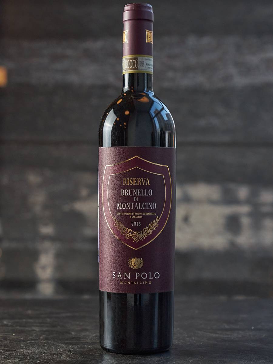 Вино San Polo Brunello di Montalcino Riserva 2015 / Сан Поло Брунелло ди Монтальчино