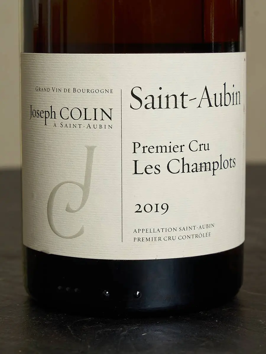 Вино Domaine Joseph Colin Saint-Aubin 1-er Cru La Chateniere 2019 / Сент-Обен Премье Крю Жозеф Колин Ля Шатаньер